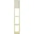 Struttura Shelving Unit Floor Lamp with Bulb - Pink, Fabric