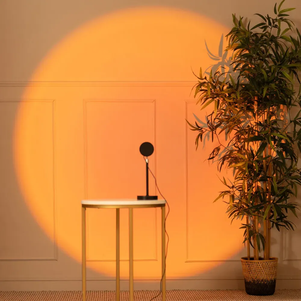Sunset Projector Table Lamp - Black