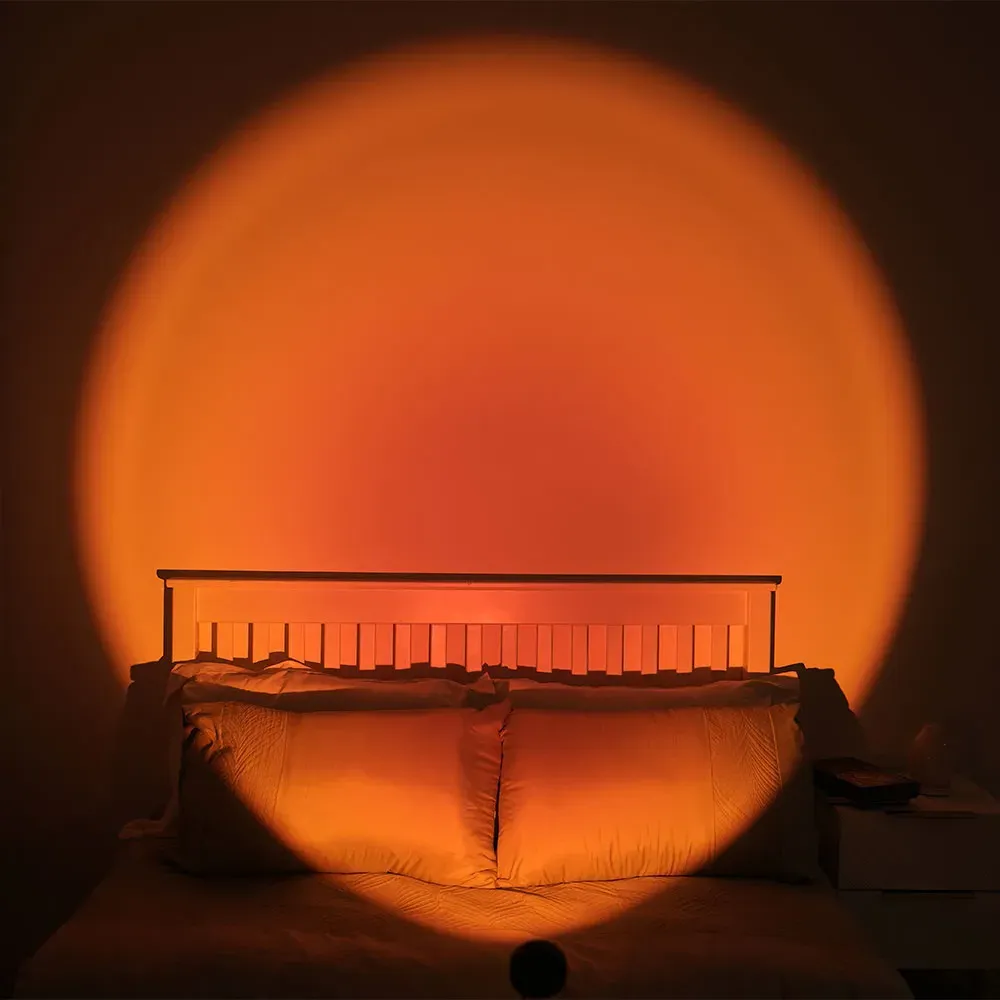 Sunset Projector Table Lamp - Black