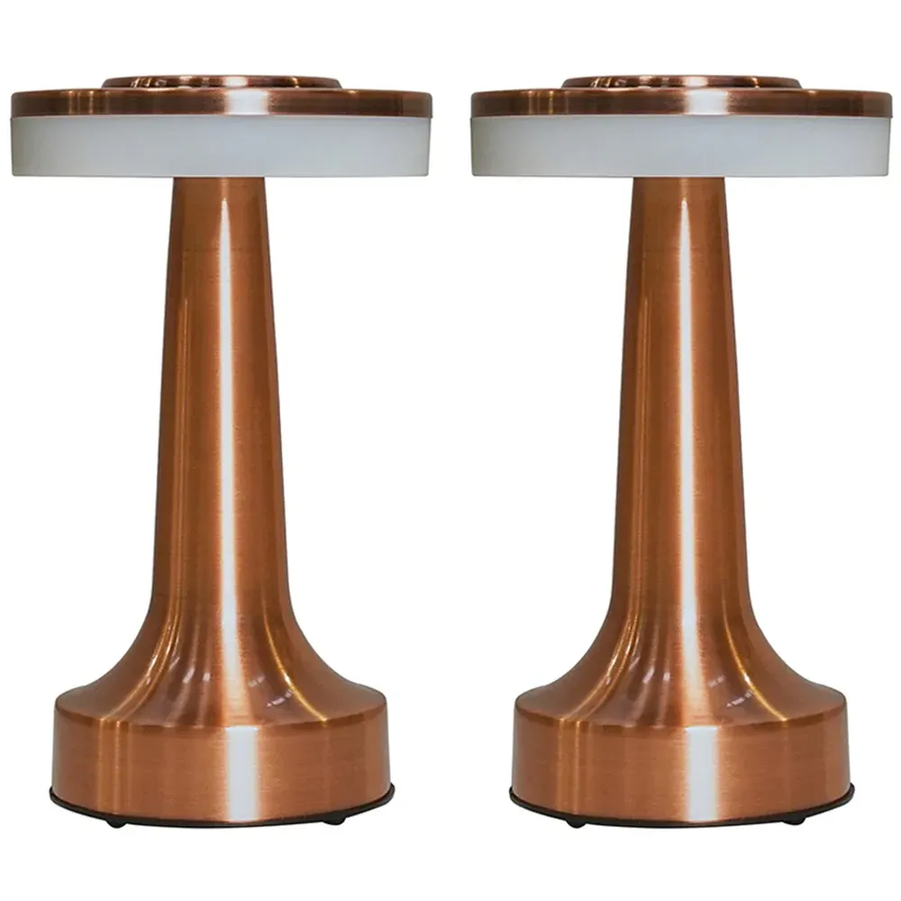 Talence 2 Pack LED Table Lamp - Copper image