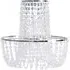 Tegan Jewel Droplet Pendant Lamp Shade - Silver