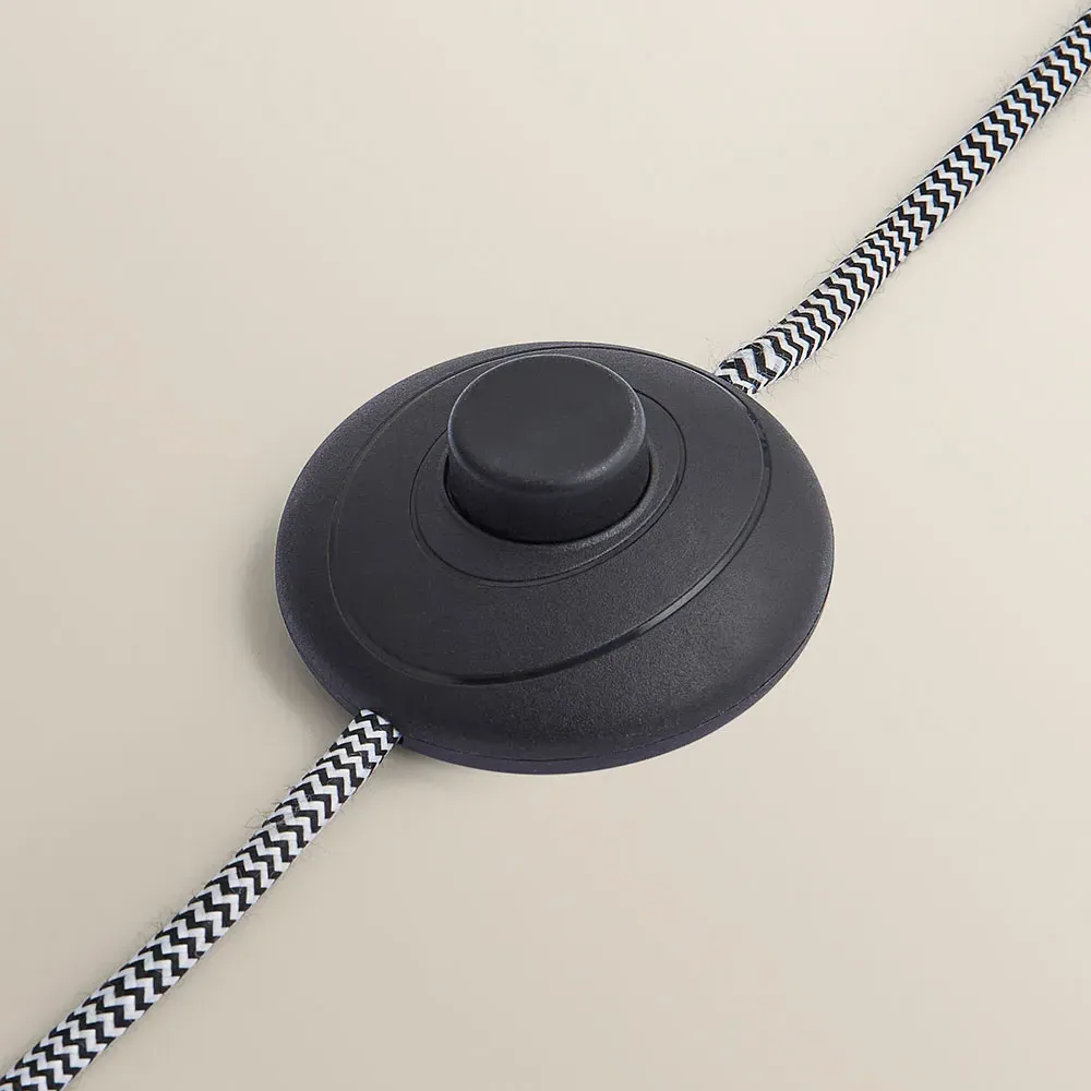 Tilly Arched Dome Shade Metal LED Floor Lamp - Blue