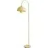 Tilly Arched Dome Shade Metal LED Floor Lamp - Yellow