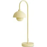 Tilly Arched Dome Shade Metal LED Table Lamp - Yellow