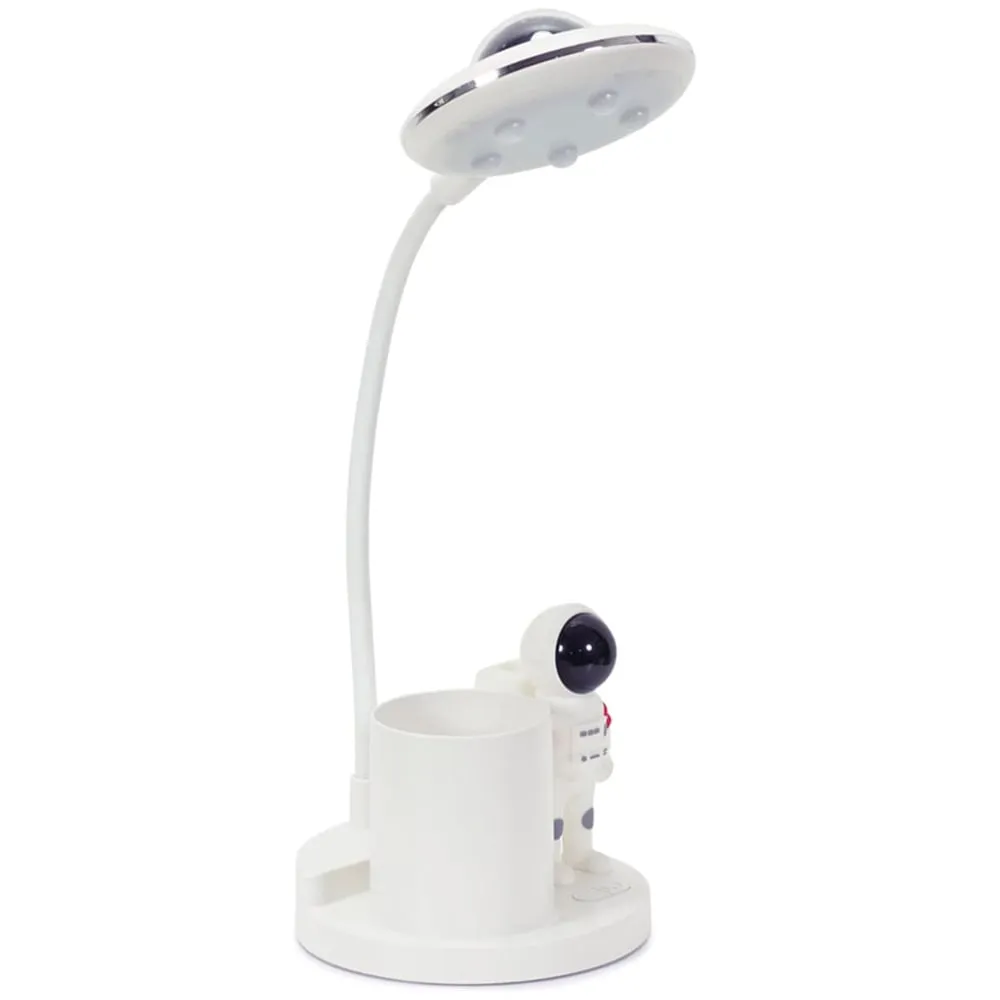 Tom Multicolour LED Table Lamp - White