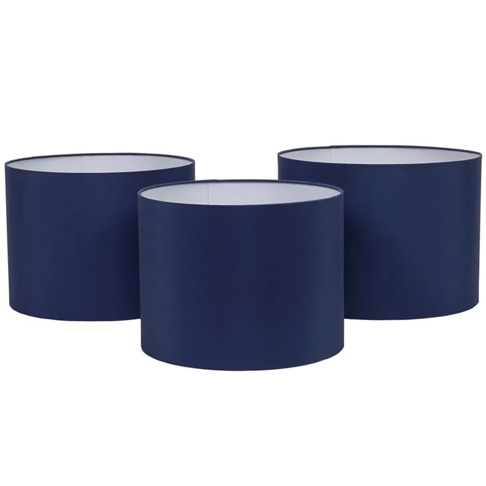 Torbery Nesting Ceiling Light Shade 3 Pack - Blue
