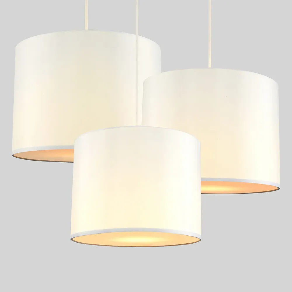 Torbery Nesting Ceiling Light Shade 3 Pack - Cream