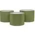 Torbery Nesting Ceiling Light Shade 3 Pack - Green
