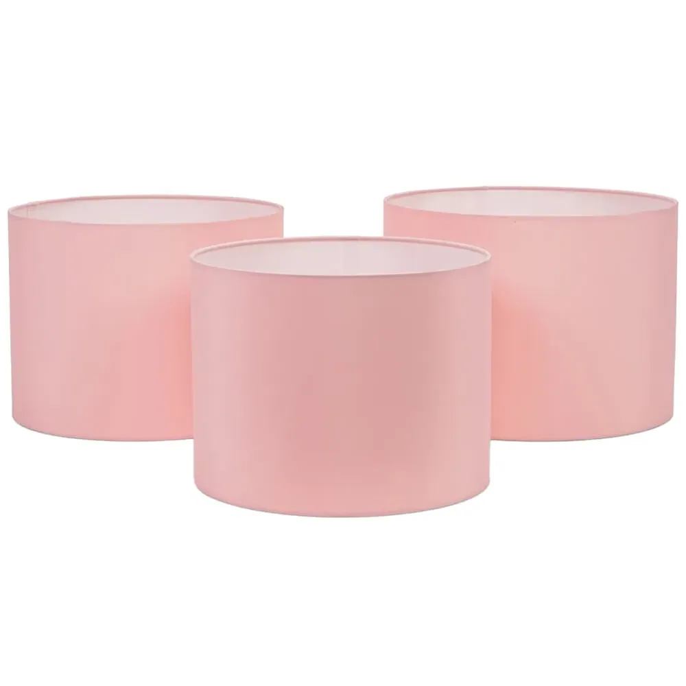 Torbery Nesting Ceiling Light Shade 3 Pack - Pink