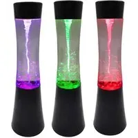Twister Tornado Colour Changing LED Table Lamp - Black