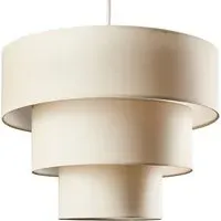 Vermont 3 Tier Pendant Lamp Shade - Cream