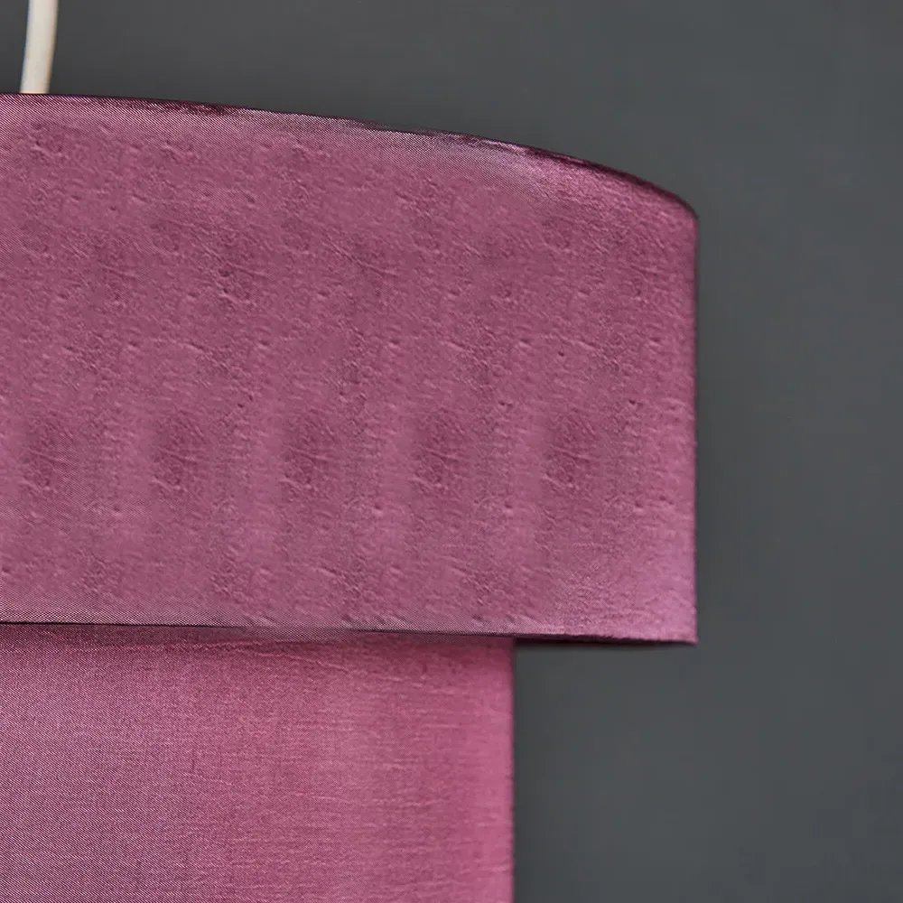 Vermont 3 Tier Pendant Lamp Shade - Purple