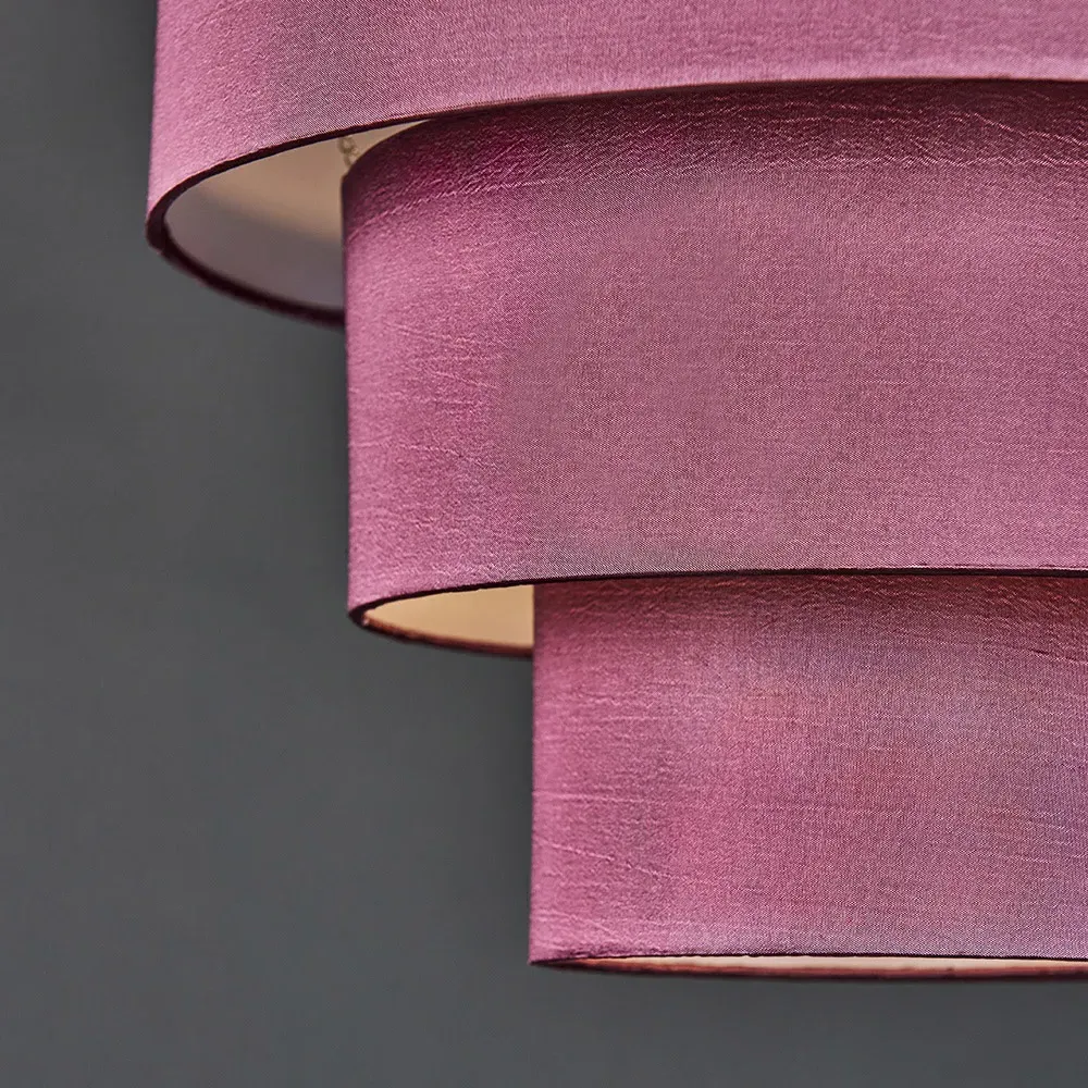 Vermont 3 Tier Pendant Lamp Shade - Purple