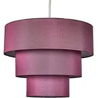 Vermont 3 Tier Pendant Lamp Shade - Purple