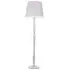 Victoria Tapered Shade Floor Lamp - Grey, Wood
