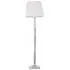 Victoria Tapered Shade LED Floor Lamp - Grey, Wood