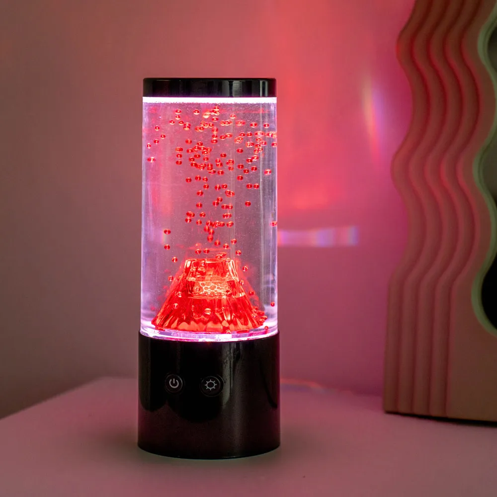 Villy Volcano RGB LED Table Lamp - Black