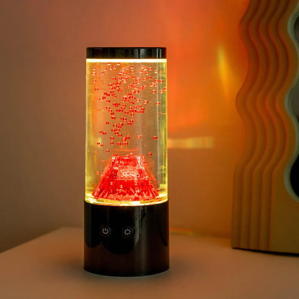 Villy Volcano RGB LED Table Lamp - Black