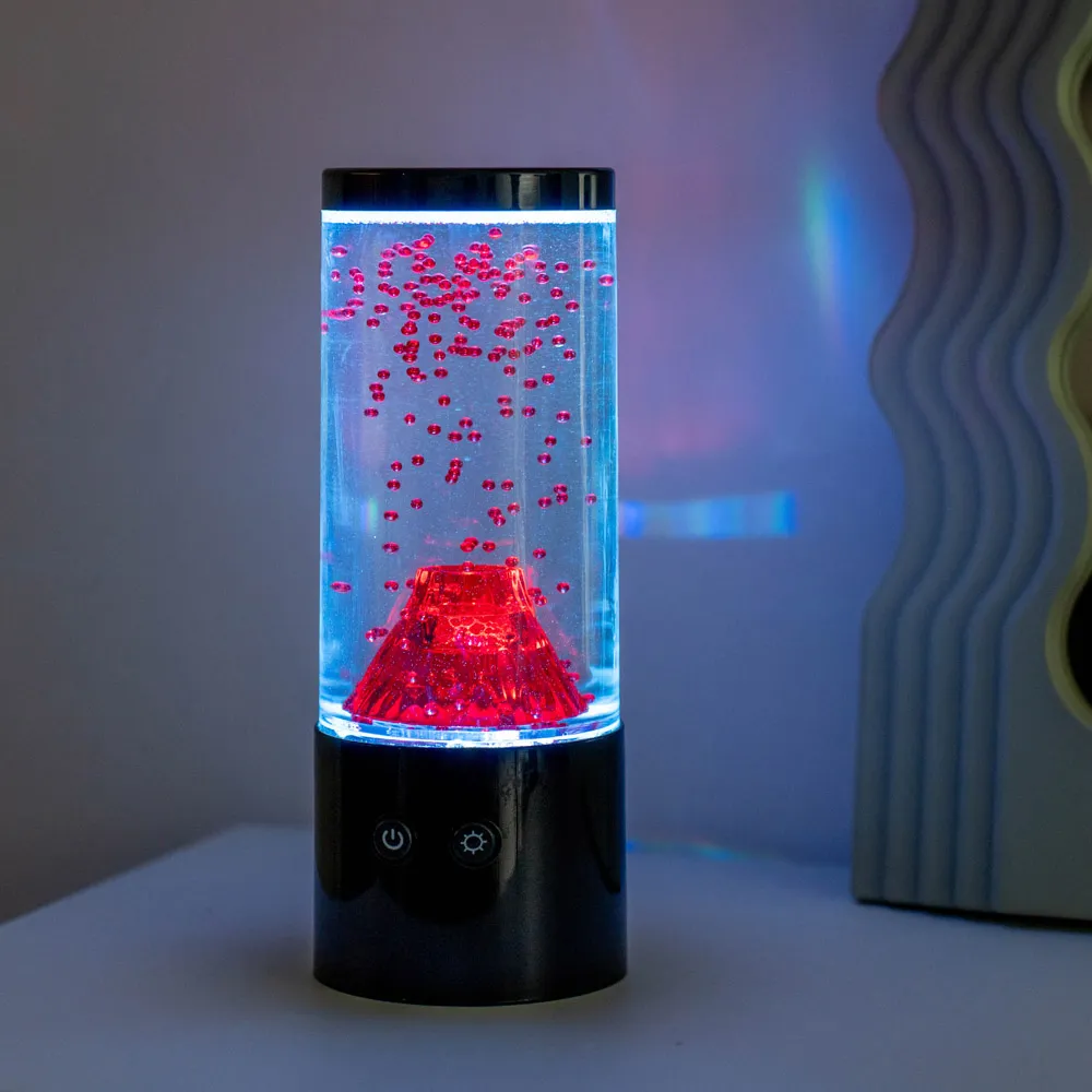 Villy Volcano RGB LED Table Lamp - Black