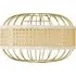 Vimet Wicker Pendant Lamp Shade - Gold, Metal