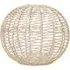 Vine Rattan Sphere Pendant Lamp Shade - Cream