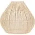 Vine Rattan Teardrop Pendant Lamp Shade - Cream
