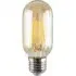 Vintage 5 Pack E27 LED 4W Filament Radio Valve Light Bulb - Amber