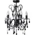 Viscount 5 Way LED Pendant Chandelier - Black