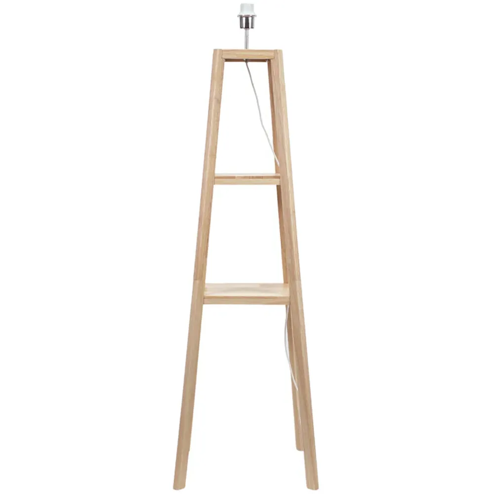 Wakefield 2 Shelf Quad Base Floor Lamp - Cream