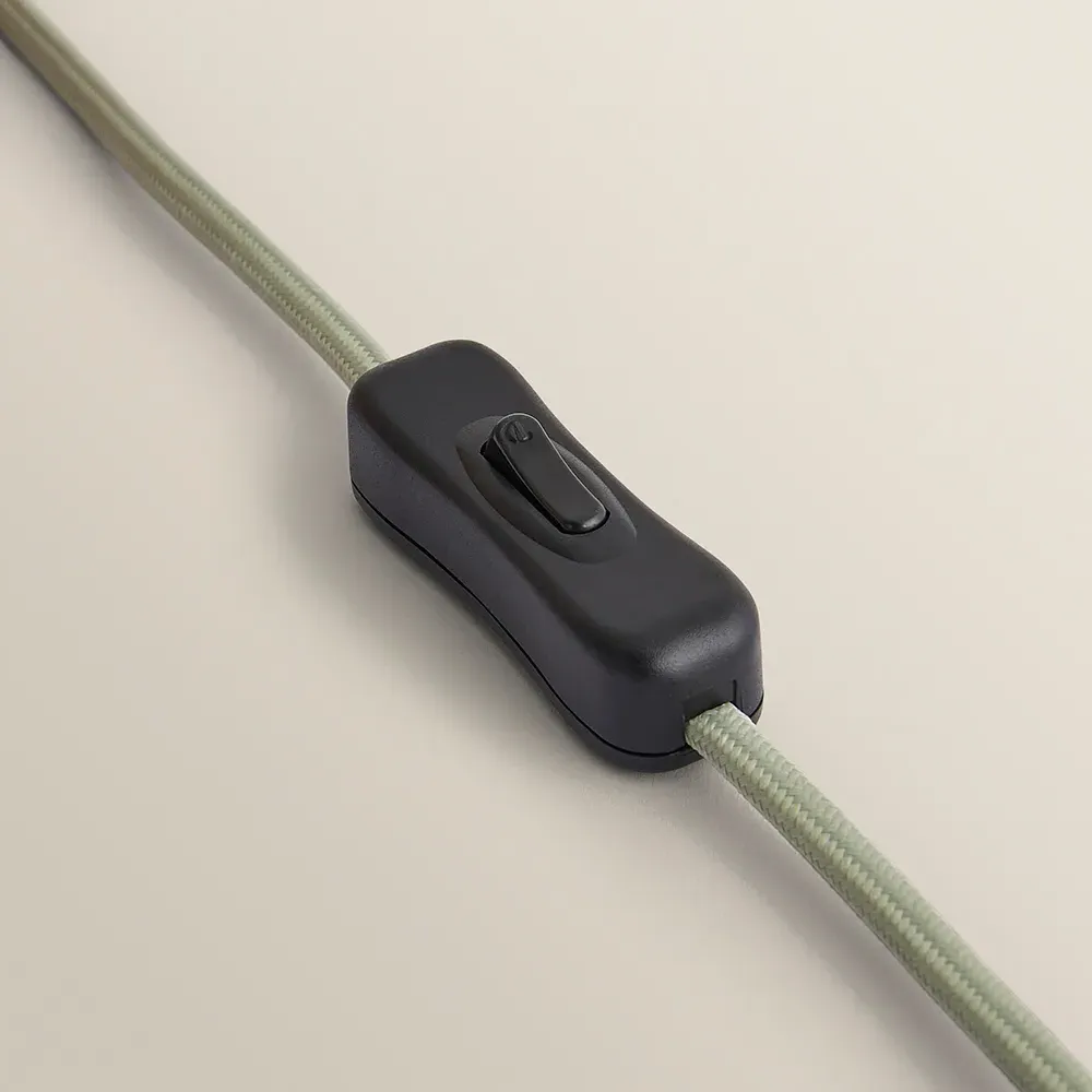 Wiggle Pleated Scallop Shade Table Lamp - Green, Lilac