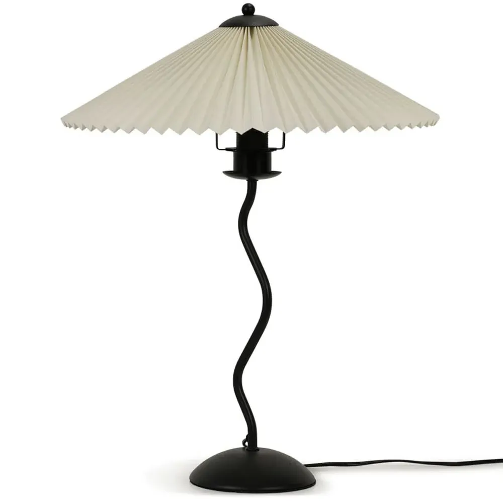Wiggle Table Lamp - Black, Metal image