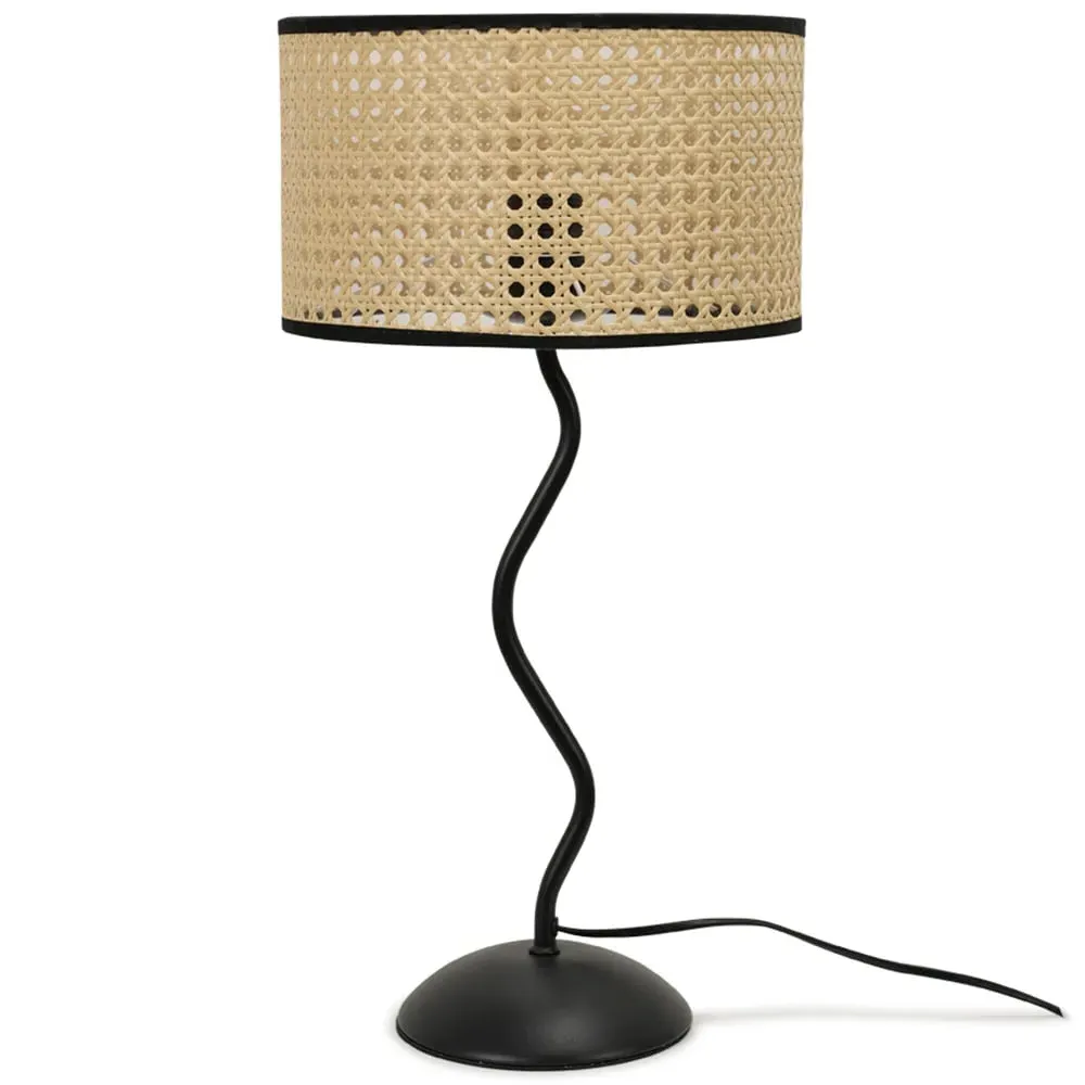 Wiggle Table Lamp - Natural, Metal