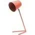 Woody Dome Shade Freestanding LED Floor Lamp - Pink, Wood