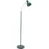 Woody Dome Shade LED Floor Lamp - Teal, Metal