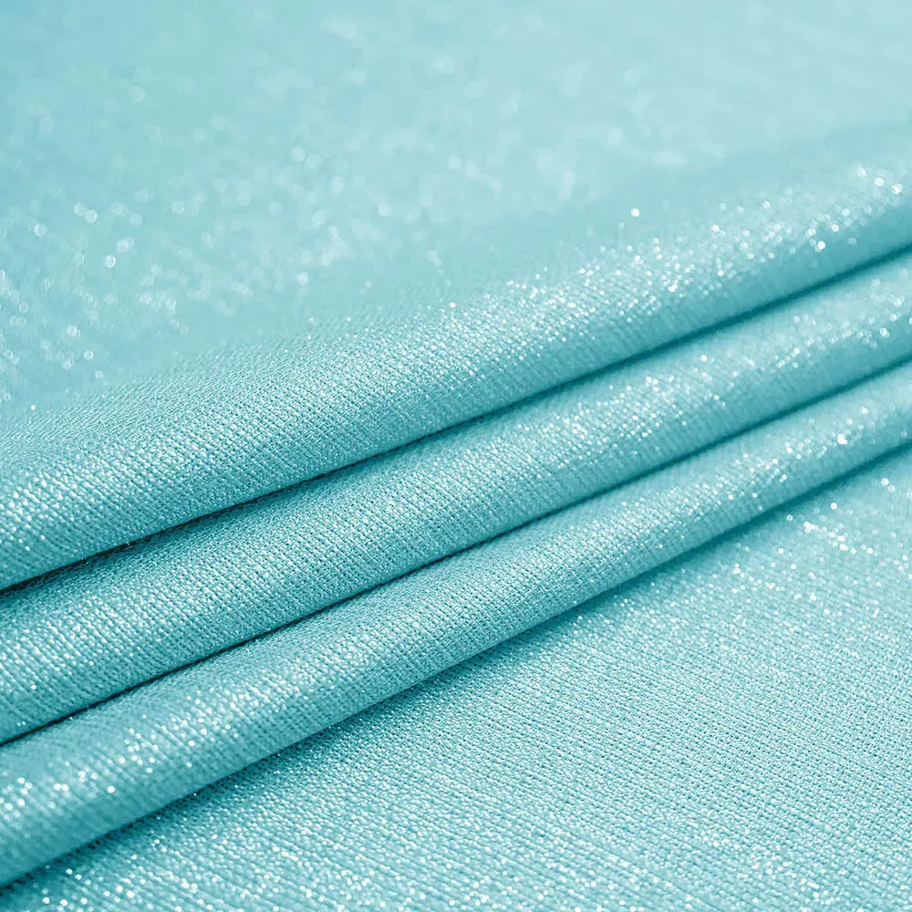 Alessandria Voile Shimmer Curtain - Teal