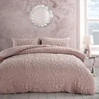 Alini Single Quilted Duvet Set - Pink, Microfibre