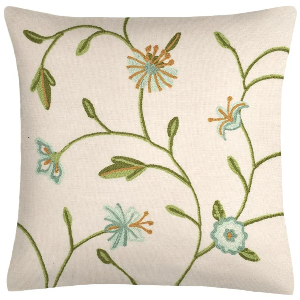 Anthea Large Cushion 2 Pack - Duck Egg Blue