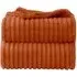 Bellissima Extra Large Plush Throw - Orange