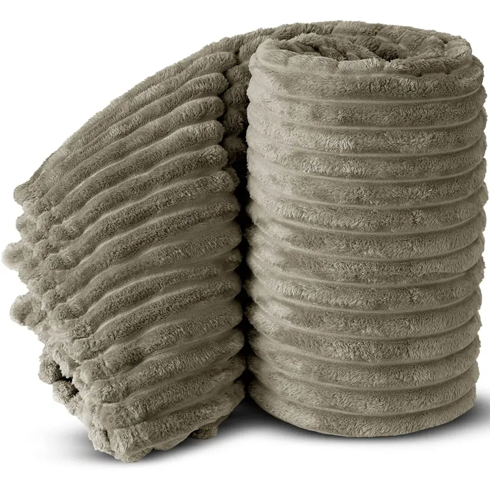 Bellissima Plush Throw - Beige