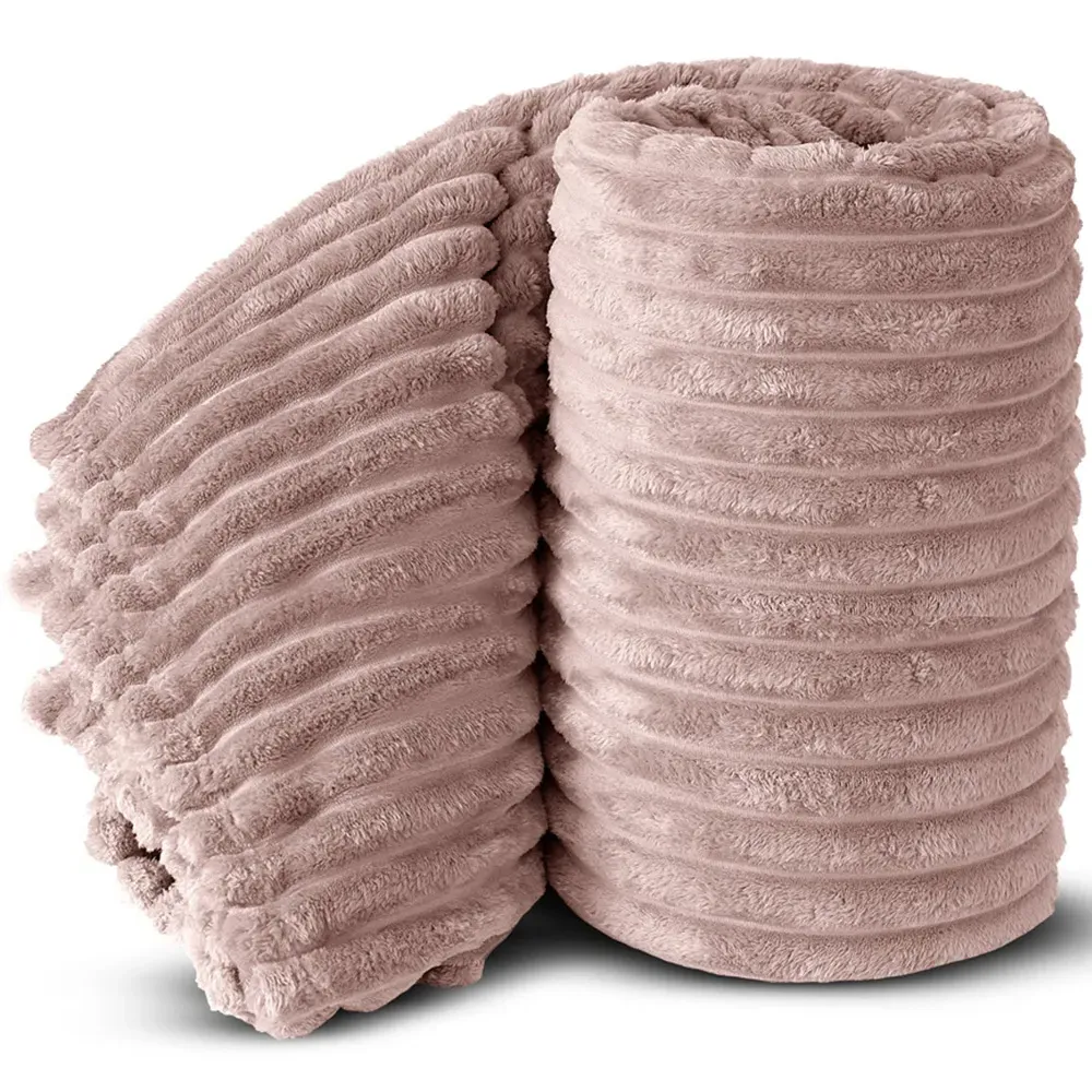 Bellissima Plush Throw - Blush, Velvet