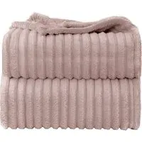 Bellissima Plush Throw - Blush, Velvet