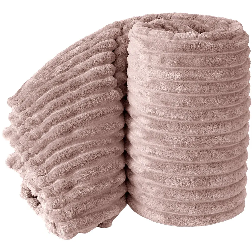 Bellissima Plush Throw - Blush, Velvet