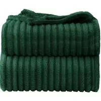 Bellissima Plush Throw - Emerald, Velvet