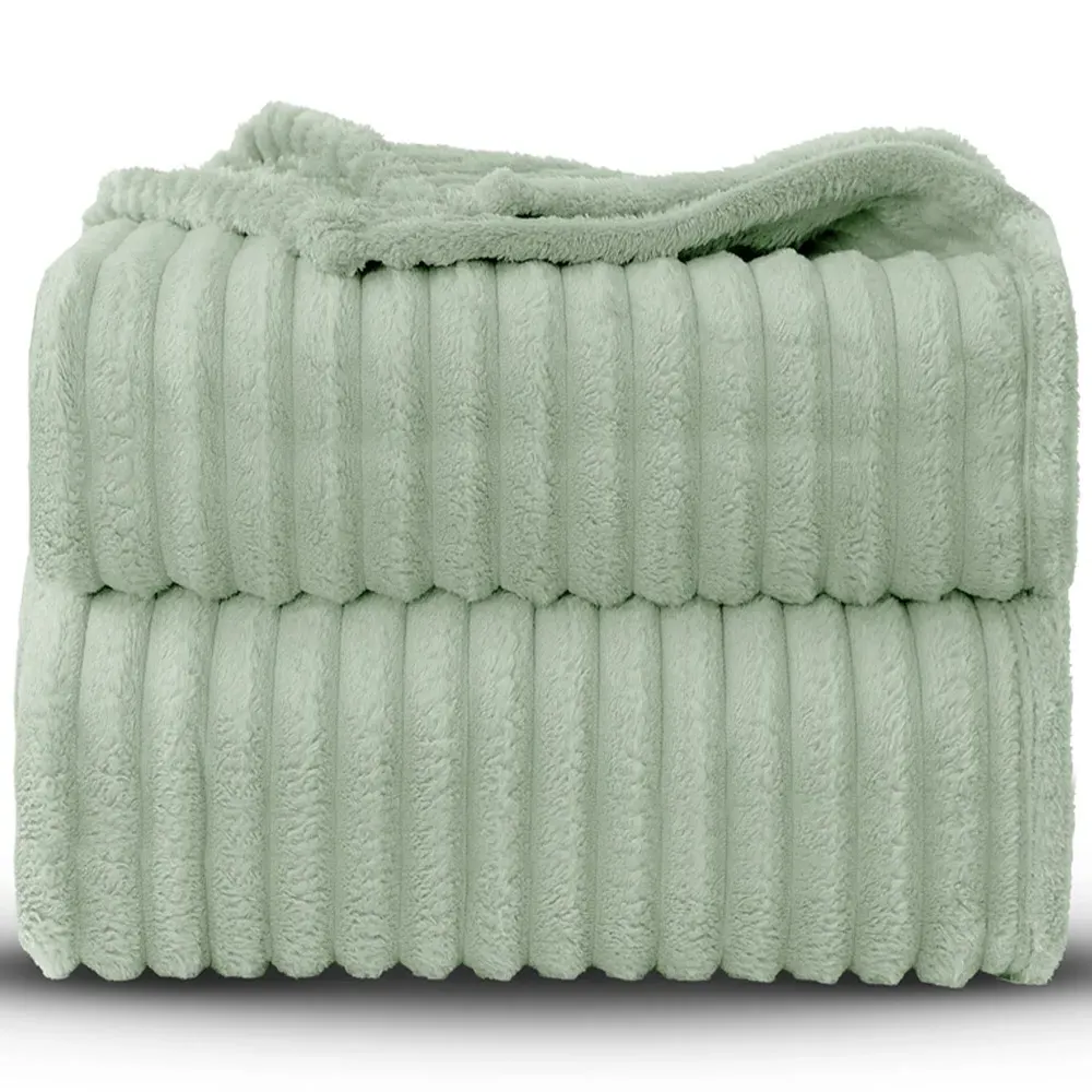 Bellissima Plush Throw - Sage