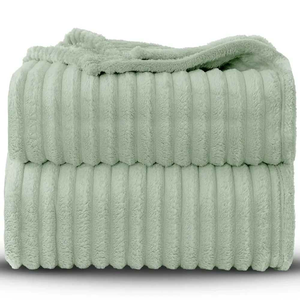 Bellissima Plush Throw - Sage