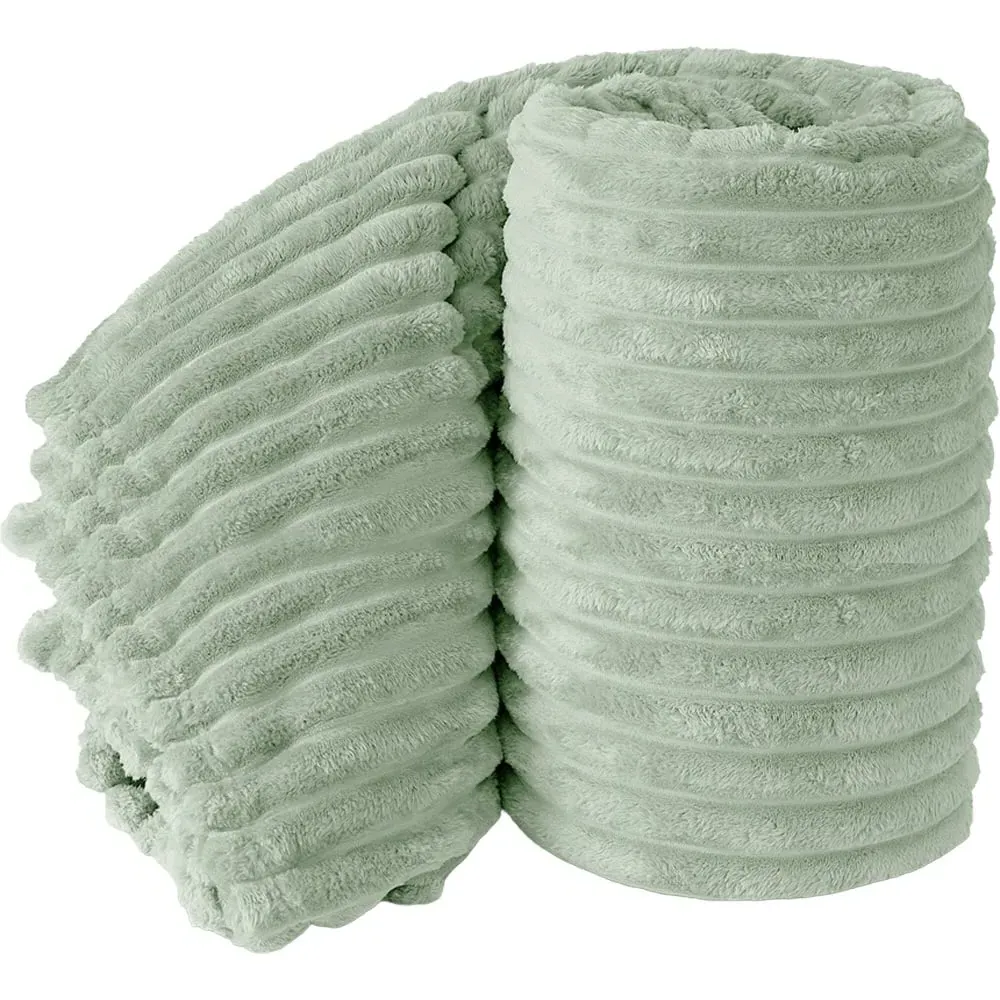 Bellissima Plush Throw - Sage