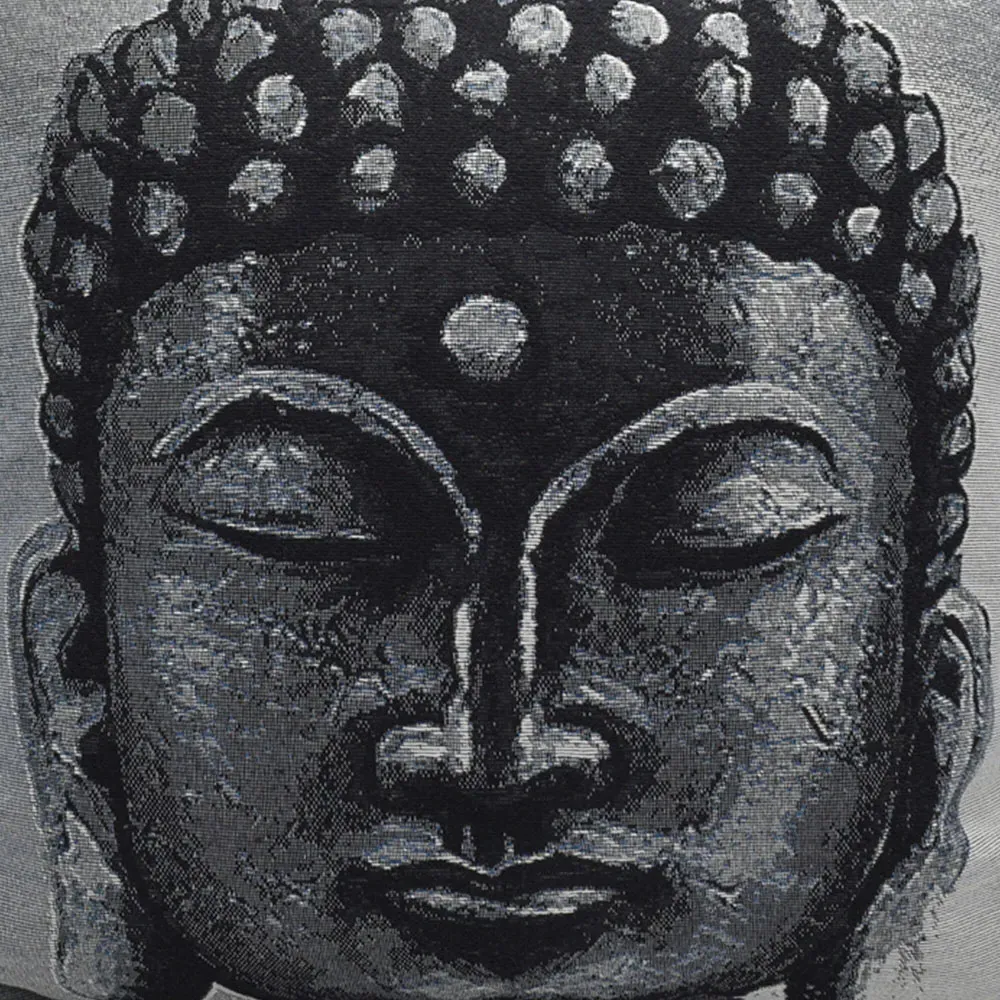 Buddha Tapestry Filled Cushion 2 Pack