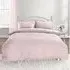 Calais Single Crinkle Duvet Set - Pink