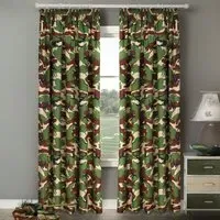 Camouflage Curtain - Green