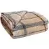 Check Throw - Natural, Flannel